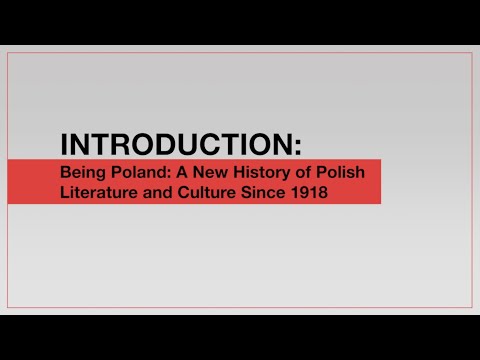 Being Poland - Encounters with Polish Literature - S1E1