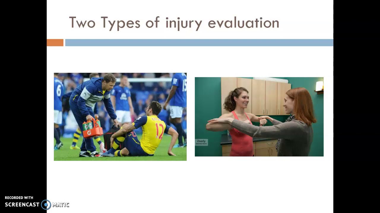 Injury Evaluations PPT