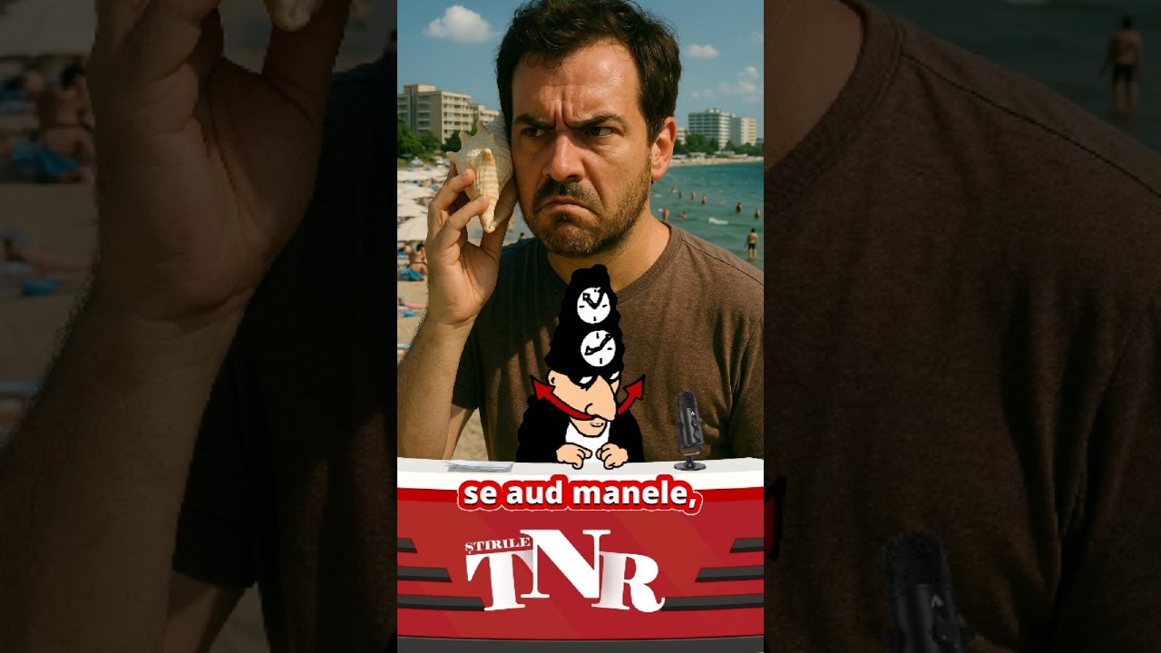 În loc de sunetul mării, în scoicile de pe plaja Mamaia se aud manele