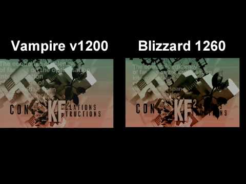 Vampire v1200 vs Blizzard 1260 66Mhz