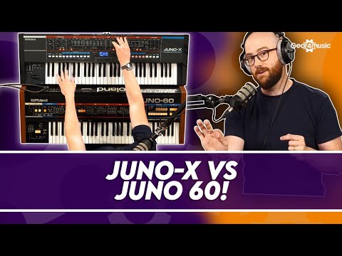 Roland Juno-X vs ACTUAL Juno 60 Synthesizer: Does it compare?!