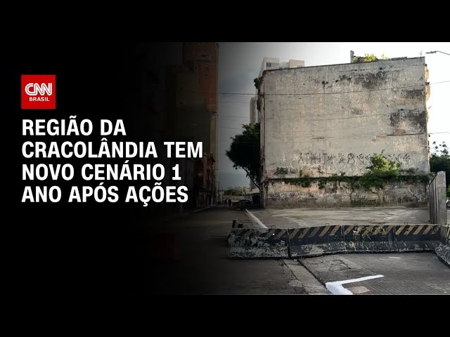 Cracolândia: Entenda situação um ano após esvaziamento no Centro de SP | LIVE CNN