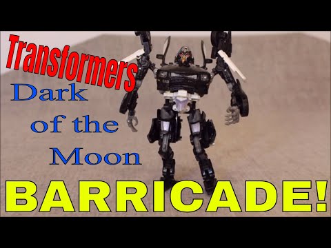 Transformers Dark of the Moon Barricade - GotBot True Review NUMBER 472