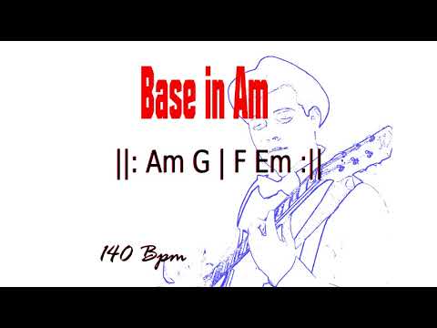 Base in Am 140 bpm