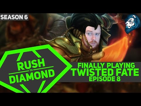 Finally playing TWISTED FATE - Rush to Diamond - Episode 8 (SteelSeries Giveaway!)