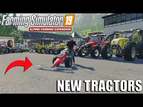 NEW DLC | Available Vehicles | Farming Simulator 19 Alpine DLC