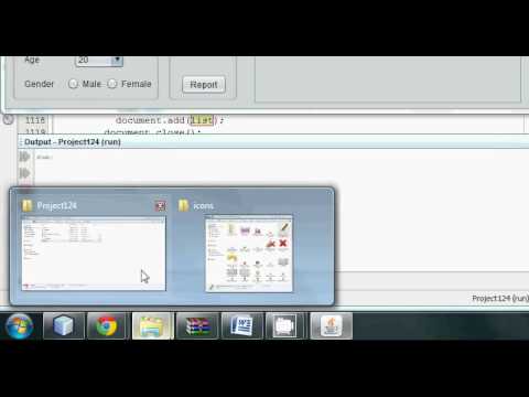Whole java netbeans Project jtable jdatepicker itext Login Signout iReport and more