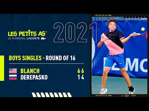 Les Petits As 2021 | Boys Round of 16 | Darwin Blanch vs. Timofei Derepasko