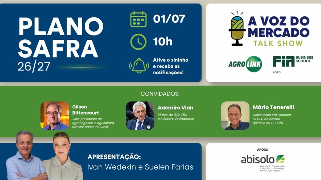 A Voz do Mercado #32 - Plano Safra