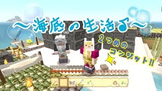 マイクラ配信＊海底の生活～海の心探し～