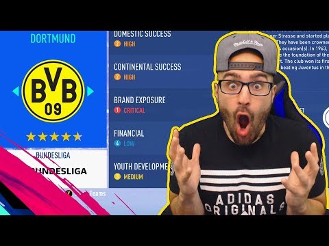 NEW DORTMUND CAREER MODE? FIFA 19 Career Mode