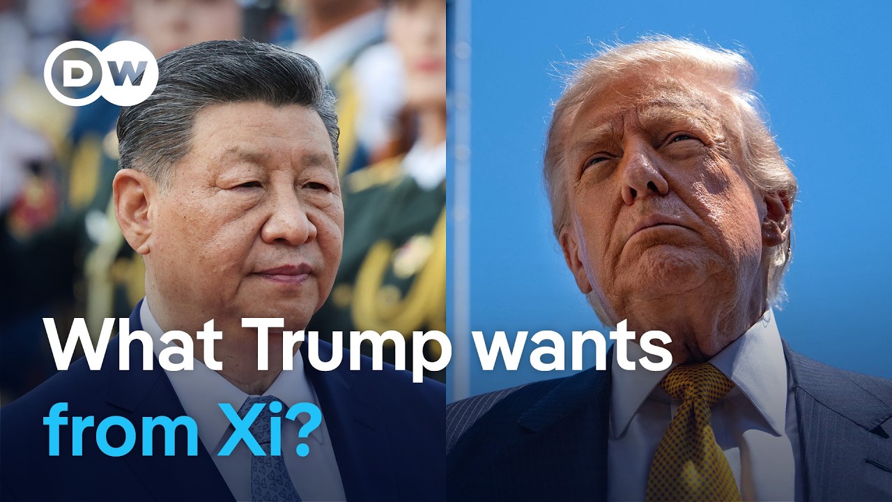 Trump heads to Beijing for key summit on trade and tensions | DW News