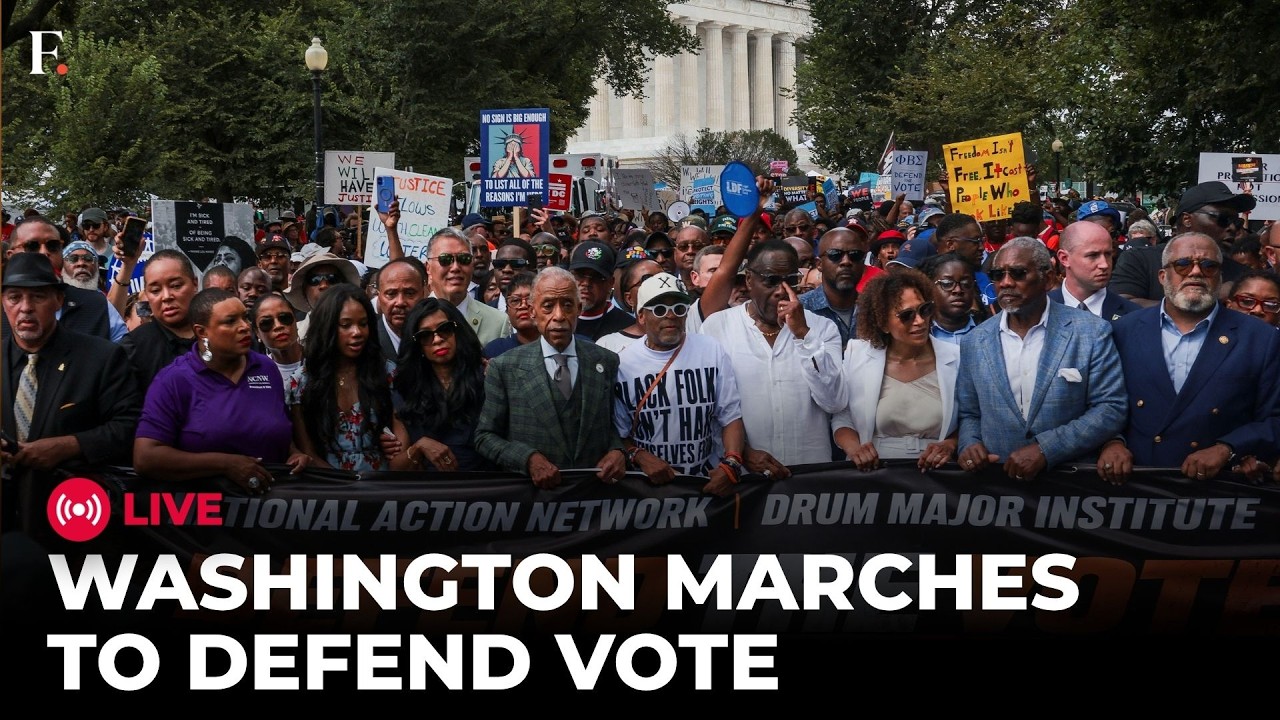 Washington March LIVE: Thousands Rally to Defend Voting Rights | March on Washington 2026