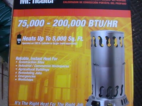 Mr Heater(propane) Review