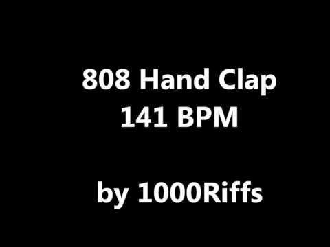 808 Hand Clap : 141 BPM - Beats Per Minute