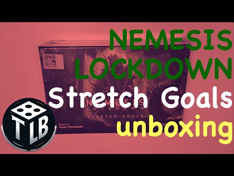 Nemesis Lockdown Stretch Goals: Unboxing the Extras