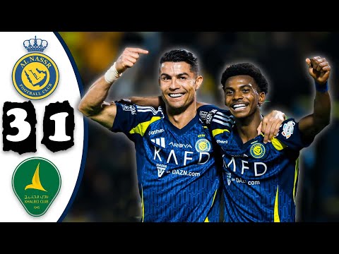 Cristiano Ronaldo Takes OVER Al Nassr vs Al Khaleej 3-1 Highlights!