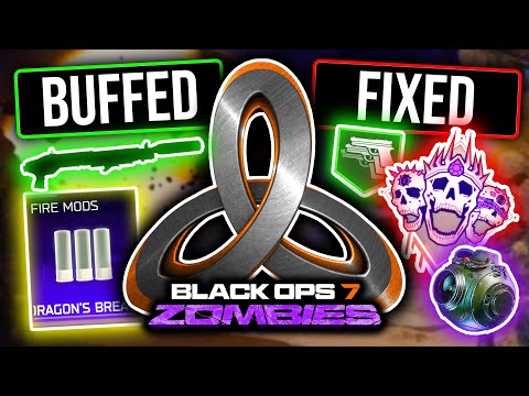 *HUGE* Weapon BUFFS & CURSED Fixes For BO7 ZOMBIES!
