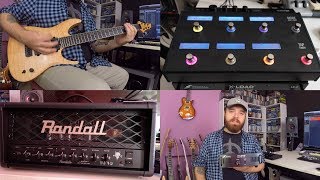 Video thumbnail for New tube amp rig! (Line 6 HX FX, FAS X-Load, OH Uber Duo & Randall RD45H) by Sonic Drive Studio