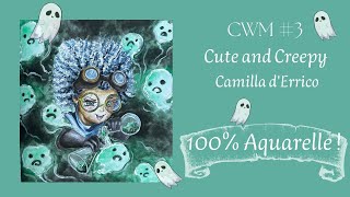 CWM 3 - 100% Aquarelle dans le Cute and Creepy de Camilla d'Errico !
