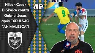 “Gabriel Jesus não tá jogando nada”: Nilson Cesar critica jogador após expulsão