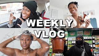 VLOG | MORNING SKINCARE ROUTINE, NEW PLANT POTS, HAIR WASH DAY, COOK WITH ME & MORE | LAUREN OTELLA