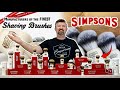 Wet Shaving Product Spotlight Simpson Shaving Brushes