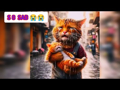 Cat sad 😭 video #viralvideo #trending #catvideos #cats #sad #sad #2024