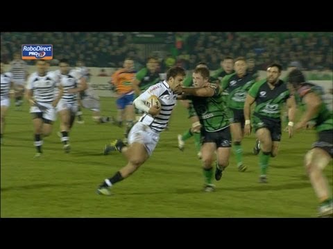 Dan Parks Penalty Connacht v Zebre 1st March 2013