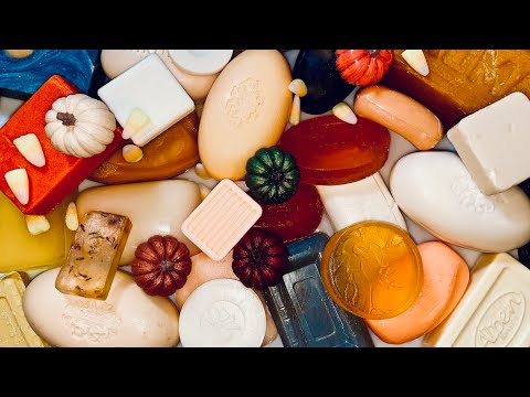 ❤︎ Reversed ❤︎ Warm Tones, Cool October 😎 ASMR Autumn-themed Soap Haul 🍂 Unboxing Opening Soaps 🍁