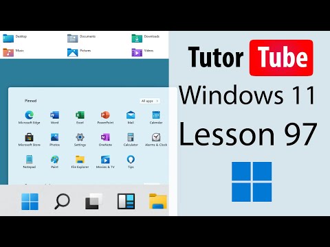 Windows 11 Tutorial Lesson 1 Windows 11 Environment