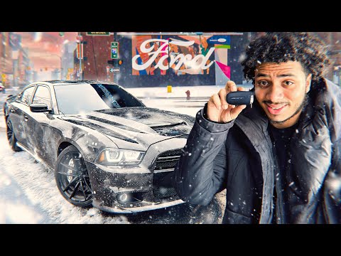 ATTEMPTING SNOW DRIFTING IN MY SCATPACK SWAP...