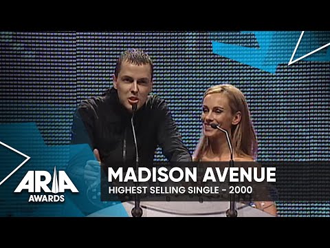 Madison Avenue win Highest Selling Single | 2000 ARIA Awards