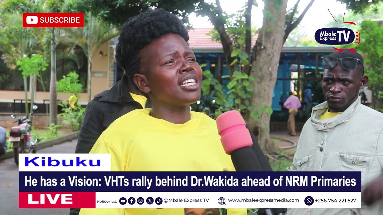 VHTs rally behind Dr. Wakida ahead of NRM Primaries