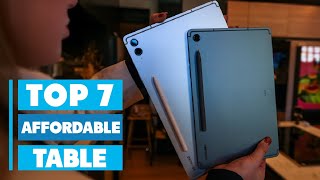 7 Affordable Tablets for Entertainment and Work