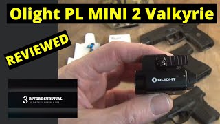 Video: Olight PL-Mini 2 Valkyrie 600 Lumen Vapenlampa Svart
