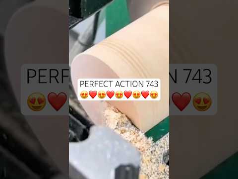PERFECT ACTION 743😍❤️ #perfect #action #wood #machine #woodworking #diy #cnc #tools #aluminum