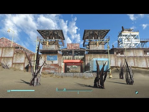 Fallout 4: Huge Spectacle Island Settlement (no mods)