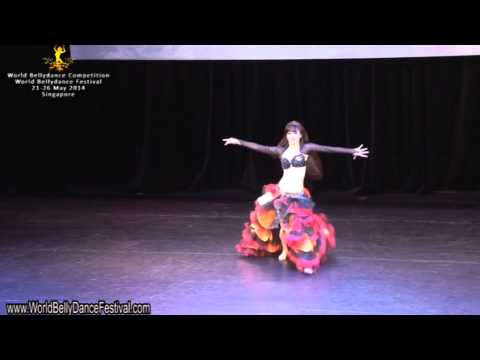 WBDF Competition 2014 Young Adult Oriental Solo, 1st Runner up - Lu Jingyun