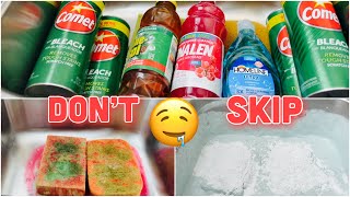 ASMR Paste * REQUESTED* Pine Sol 🧡 Pink Pinalen 💕 Dish Soap + COMET 💫 The Paste Gets THICK 😍🤤