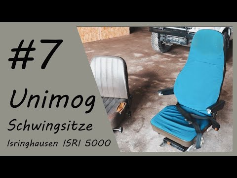 Unimog 1300L Camper #7 - ISRI 5000 Schwingsitze für den Unimog × LUKAS-4WD
