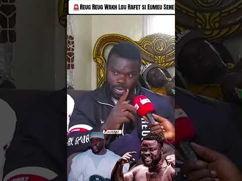 Reug reug wakhna lou rafét si Eumeu séne 🙏🏽🤔 #shortvideo