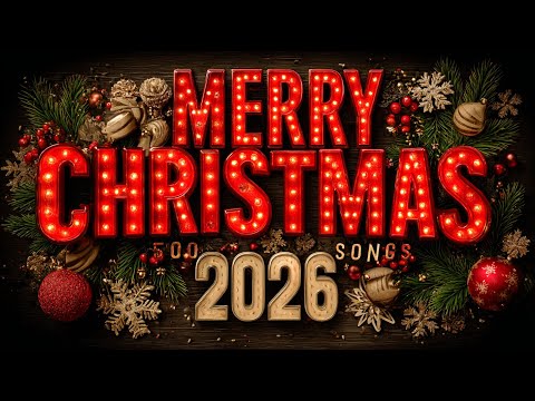 Best Christmas Music Playlist 2026 🎁 Top Christmas Songs of All Time 🎄 Merry Christmas Songs 2026