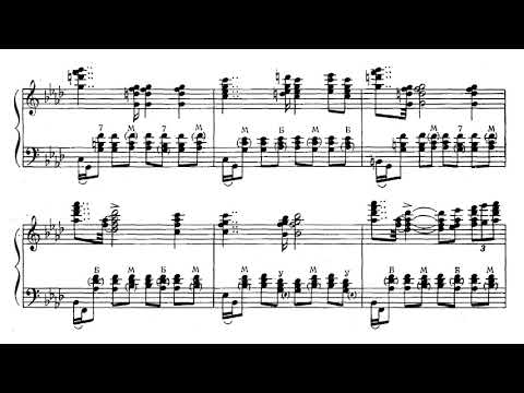[Nikolai Tschaikin] Bayan Sonata No 2 in C Minor (Score-Video)