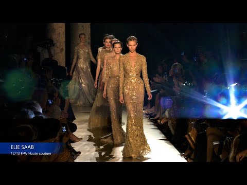 ELIE SAAB｜Unforgettable Fashion show ｜ Haute Couture 12/13 Fall Winter