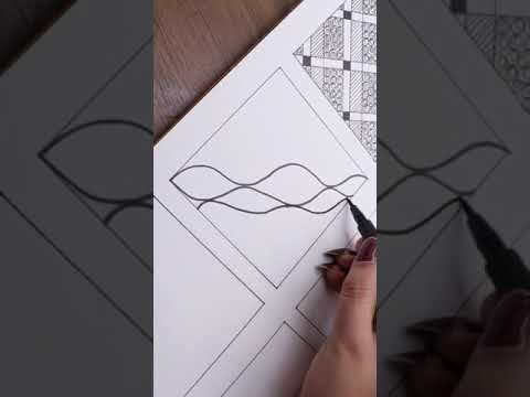 Zen doodle #shorts #artshorts #pleasesubscribe