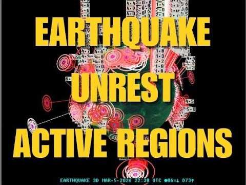 3/05/2026 -- Largest Earthquake in DECADES hits Louisiana -- USA Seismic activity on the increase
