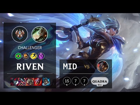 Riven Mid vs Twisted Fate - BR Challenger Patch 11.2