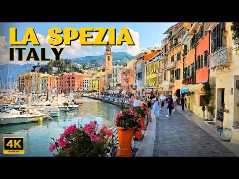 La Spezia, ITALY 🇮🇹  Walking Tour 4K