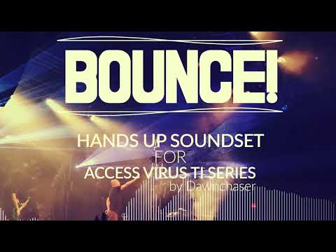 Bounce! Hands Up Soundset for Access Virus TI Series - Hands Up/ Eurodance Patches 2023